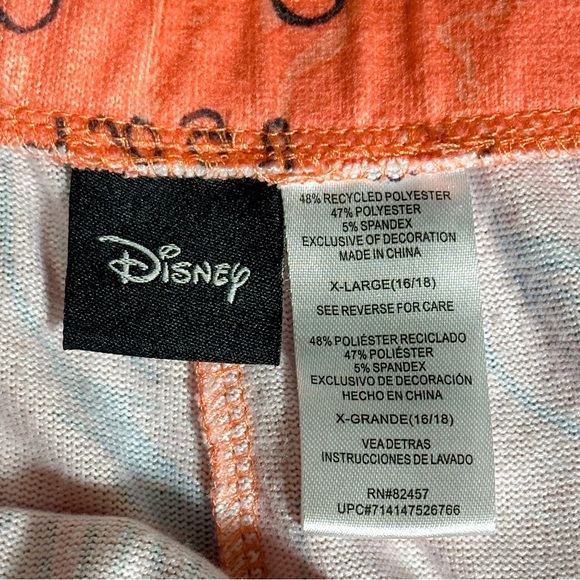 Women’s Disney Red Cartoon Print Pajama Bottoms - Picture 2 of 11